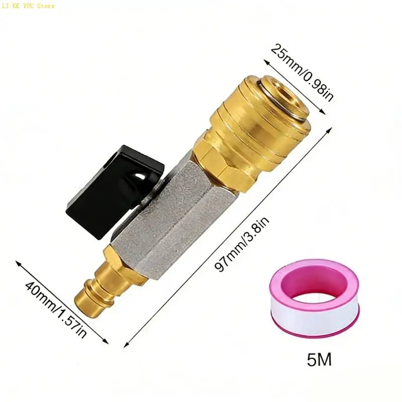 W3JE 1/4inch Copper European Standard Air Hose Adapter Quick Release Coupling
W3JE 1/4inch Copper European Standard Air Hose Adapter Quick Release Coupling