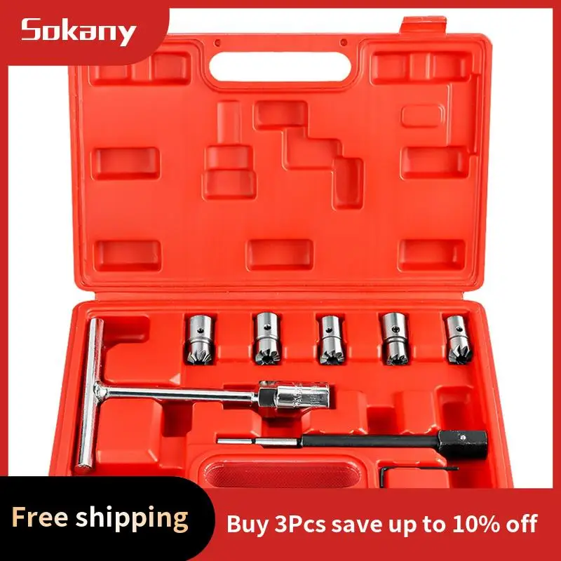 A68M-7PCS Diesel Injector Seat Cutter 7PCS Carbon Remover Seat Cutter Cutting Tool Car Garage Tool Kit
A68M-7PCS Diesel Injector Seat Cutter 7PCS Carbon Remover Seat Cutter Cutting Tool Car Garage Tool Kit