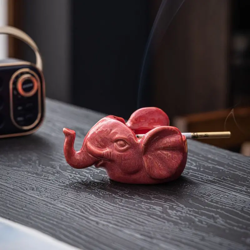 Креативная керамическая пепельница в форме слона для гостиной, офиса, настольного орнамента, индивидуальный подарок, украшение для дома
Креативная керамическая пепельница в форме слона для гостиной, офиса, настольного орнамента, индивидуальный подарок, украшение для дома