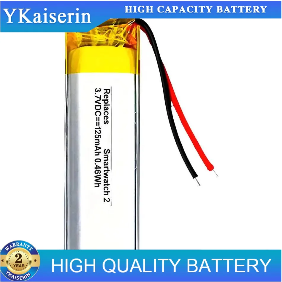125Mah Lightweight Stable Watch Battery AHB412033PS For Sony 2 SW2 RD-0050
125Mah Lightweight Stable Watch Battery AHB412033PS For Sony 2 SW2 RD-0050