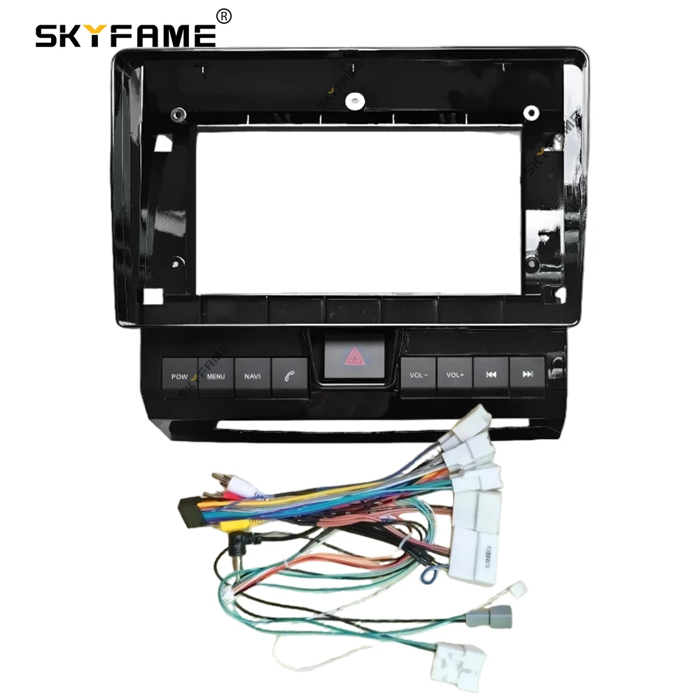 SKYFAME Car Frame Fascia Adapter Android Radio Dash Fitting Panel Kit For Toyota LC76 Land Cruiser 70 Series
SKYFAME Car Frame Fascia Adapter Android Radio Dash Fitting Panel Kit For Toyota LC76 Land Cruiser 70 Series