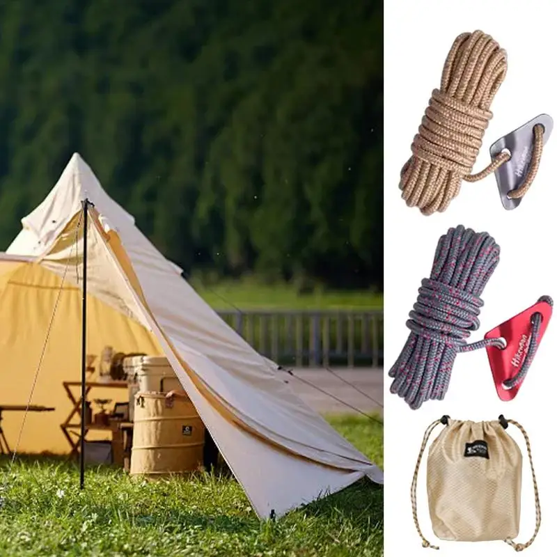 Camping Rope Cord Reflective Guyline Tent Tie Down Cord 8 PCS Lightweight Tent Cords With Adjuster Tensioner 5mm Reflective
Camping Rope Cord Reflective Guyline Tent Tie Down Cord 8 PCS Lightweight Tent Cords With Adjuster Tensioner 5mm Reflective