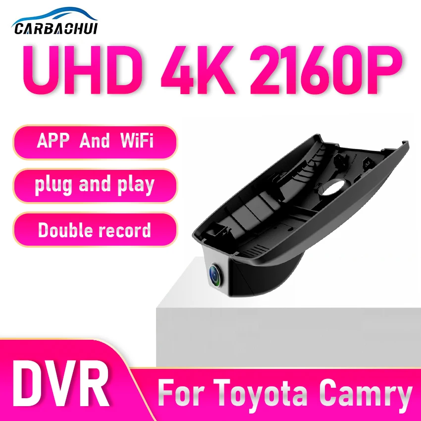 Видеорегистратор 4K для Toyota Camry 8-го поколения XV70 2018-2024, автомобильный видеорегистратор в стиле OEM, ночное видение, циклическая запись, видеорегистратор для Camry
Видеорегистратор 4K для Toyota Camry 8-го поколения XV70 2018-2024, автомобильный видеорегистратор в стиле OEM, ночное видение, циклическая запись, видеорегистратор для Camry