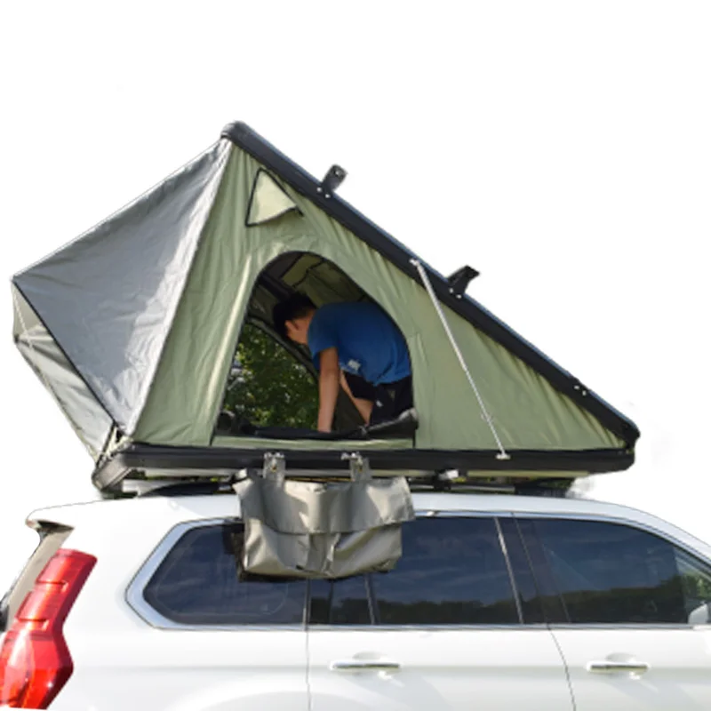 Custom Oxford Hard Shell Four-Season 2 Persons Aluminum Pole Car Roof Top Tent with Quick Opening Outdoor Camping for SUV
Custom Oxford Hard Shell Four-Season 2 Persons Aluminum Pole Car Roof Top Tent with Quick Opening Outdoor Camping for SUV