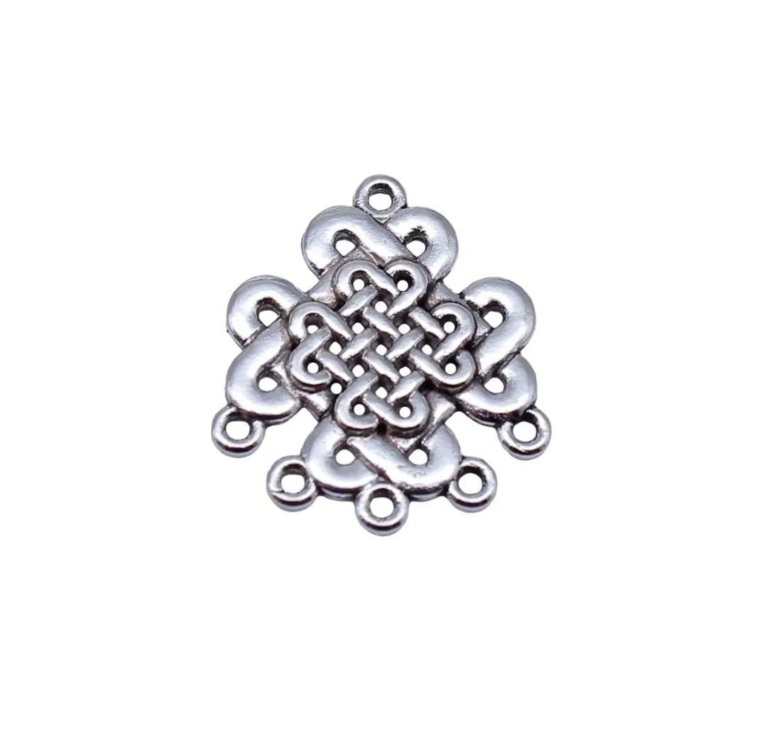 15pcs 24x21mm Zinc alloy metal tibetan silver plated connector T1227 for jewelry making
15pcs 24x21mm Zinc alloy metal tibetan silver plated connector T1227 for jewelry making