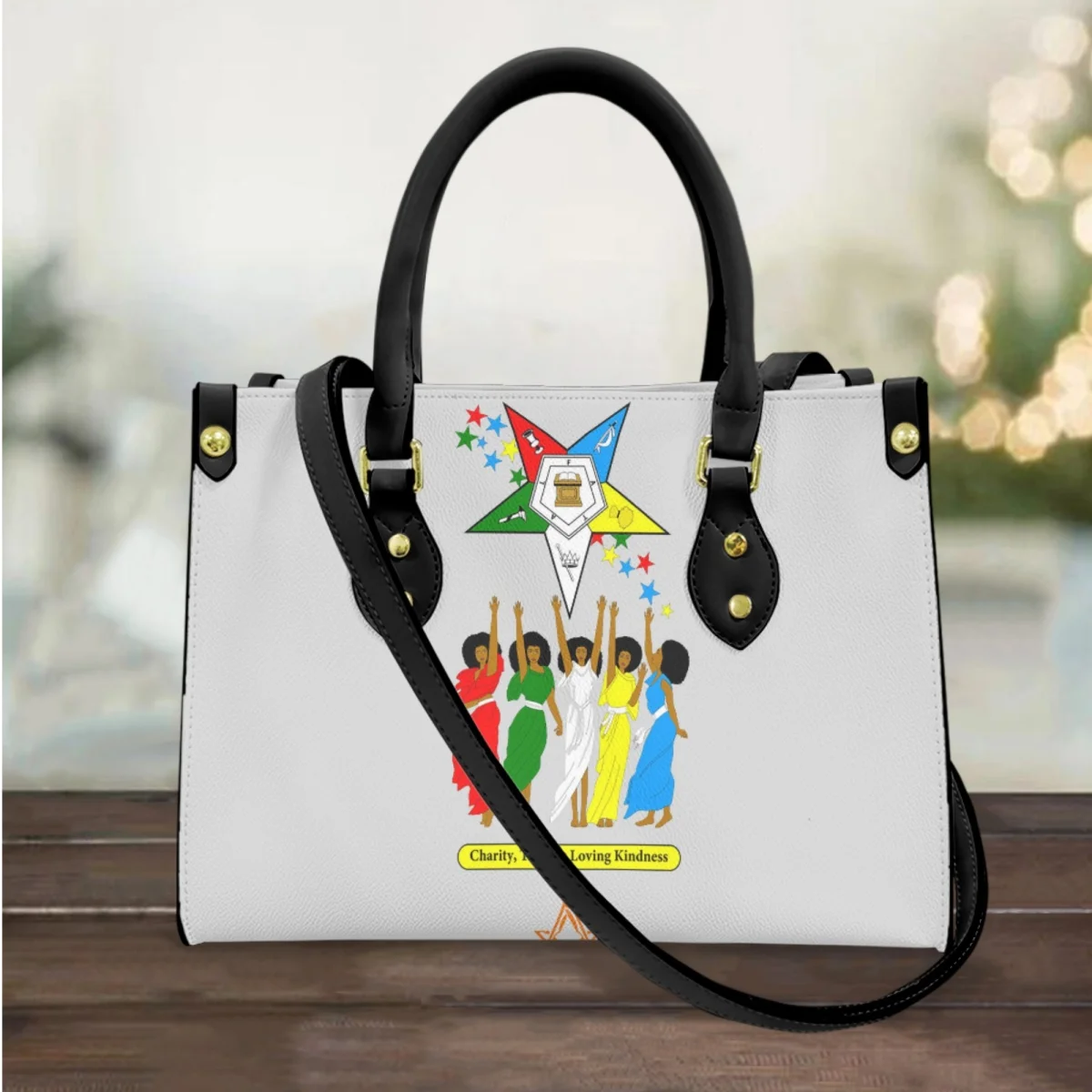 Handbags For Women OES Sistars Order Of Eastern Girls Design Casual Leather Messenger Bag Small Women's Totes Cross Body Bags
Handbags For Women OES Sistars Order Of Eastern Girls Design Casual Leather Messenger Bag Small Women's Totes Cross Body Bags