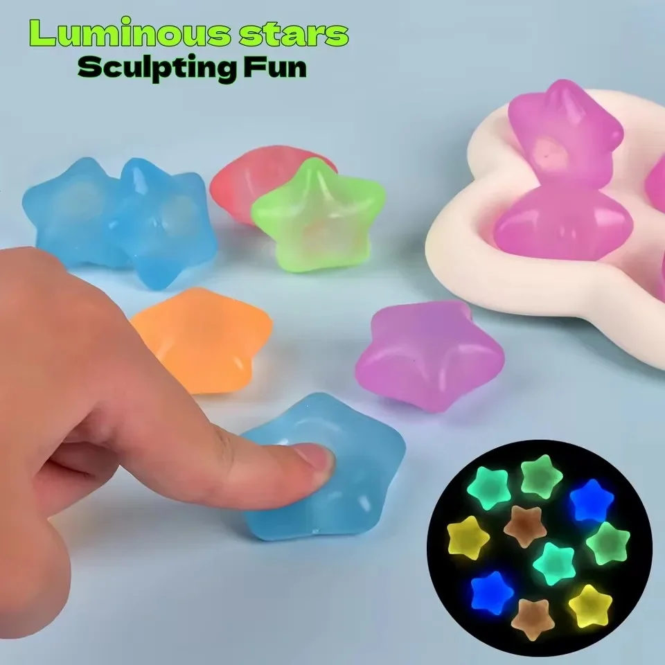 Glowing Luminous Stars, Squeezable Decorations and Gifts, Sensory Balls, Attention-Diverting Decorations, Party Favors, Luminous
Glowing Luminous Stars, Squeezable Decorations and Gifts, Sensory Balls, Attention-Diverting Decorations, Party Favors, Luminous