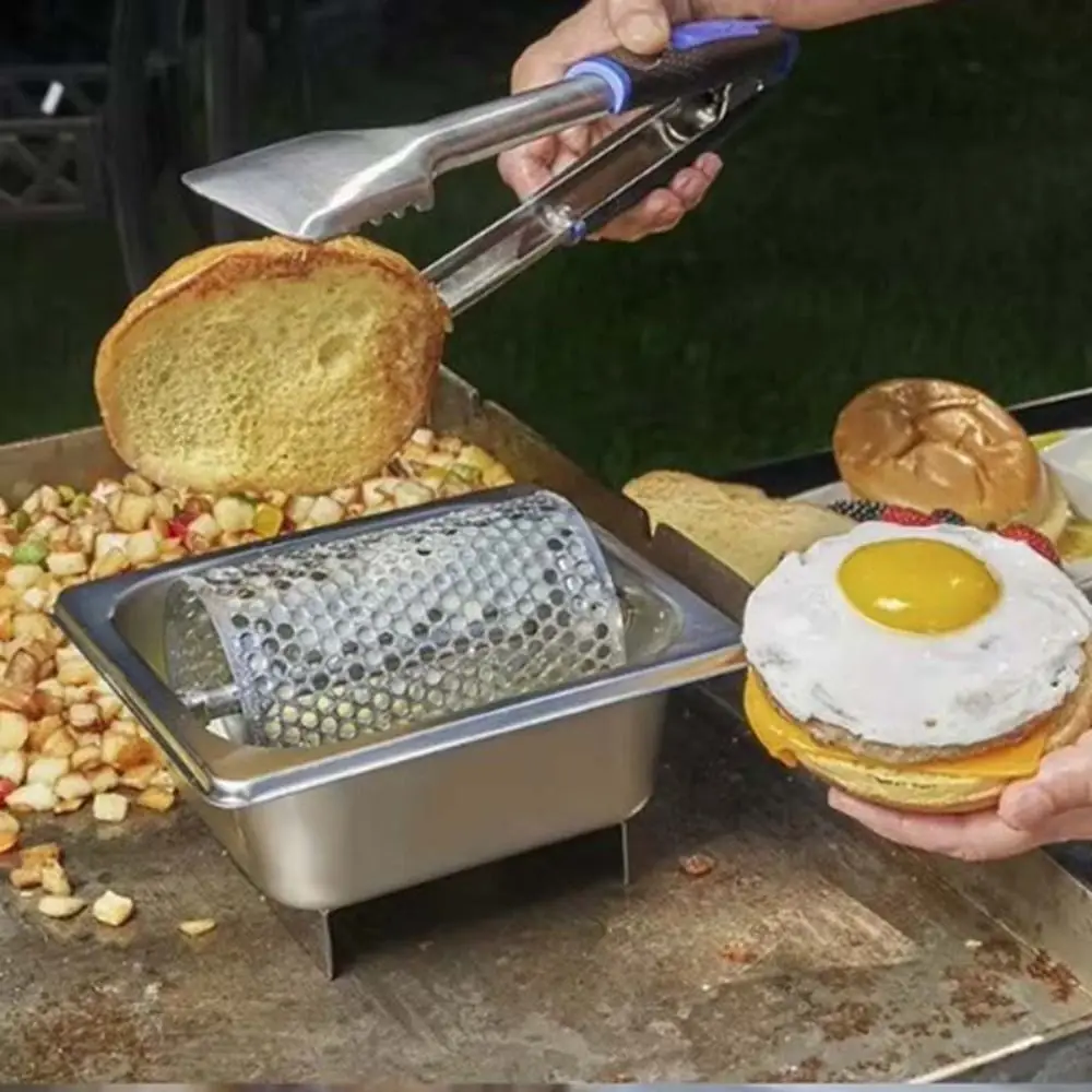 Stainless Steel Butter Roller with Base Removable Butter Spreader Wheel Efficient Labor-saving Butter Dispenser Restaurant
Stainless Steel Butter Roller with Base Removable Butter Spreader Wheel Efficient Labor-saving Butter Dispenser Restaurant