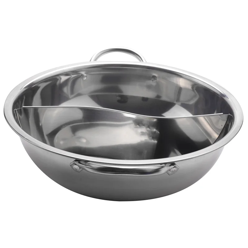 B03C-3 Pcs 28Cm Hot Pot Twin Divided Stainless Steel 28Cm Cookware Hot Pot Ruled Compatible Soup Stock Pots Home Kitchen
B03C-3 Pcs 28Cm Hot Pot Twin Divided Stainless Steel 28Cm Cookware Hot Pot Ruled Compatible Soup Stock Pots Home Kitchen