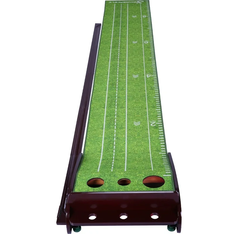 Indoor golf solid wood putter practitioner can store foldable portable crystal velvet 
Indoor golf solid wood putter practitioner can store foldable portable crystal velvet