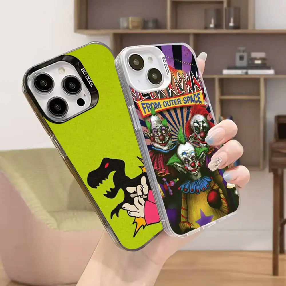 Killer K-Klowns Outer Space Phone Case For iPhone 16,15,14,13,12,11,Mini,Pro,SE,MAX White Matte Shockproof Cover
Killer K-Klowns Outer Space Phone Case For iPhone 16,15,14,13,12,11,Mini,Pro,SE,MAX White Matte Shockproof Cover