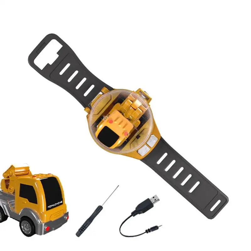 Wrist Watch Remote Control Car Battle Watch Car Toys 2.4GHZ Long Distance Interactive Vehicles Game With USB Charging Dust Cover
Wrist Watch Remote Control Car Battle Watch Car Toys 2.4GHZ Long Distance Interactive Vehicles Game With USB Charging Dust Cover