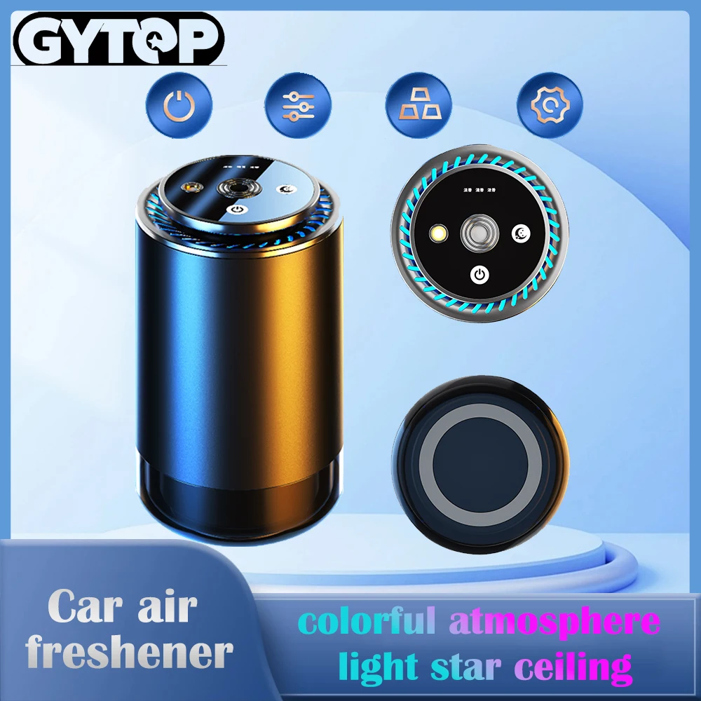 2025 New Car Air Freshener Auto Aroma Diffuser Starry Sky Top Atmosphere Light Automatic air freshener
2025 New Car Air Freshener Auto Aroma Diffuser Starry Sky Top Atmosphere Light Automatic air freshener