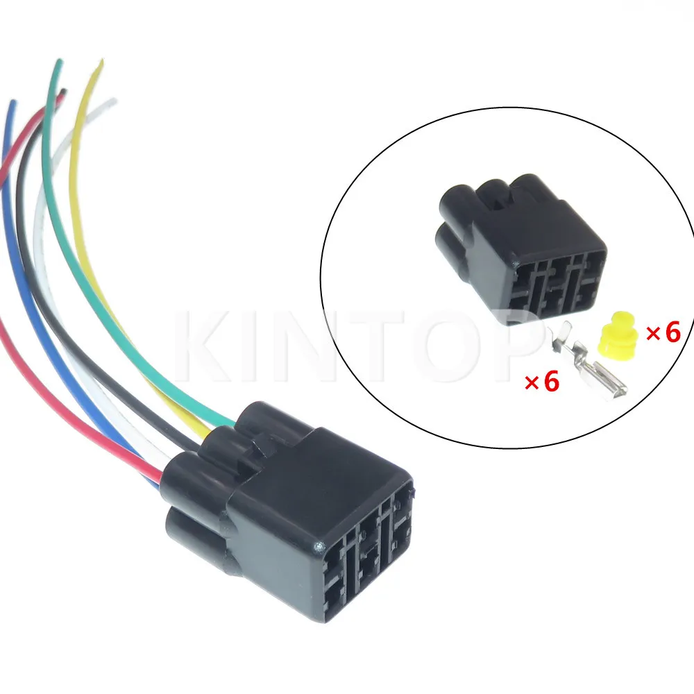 1 Set 6 Pins 2.2 Series Car Radar Oxygen Sensor Wire Cable Waterproof Plug AC Assembly For SUZUKI 6189-6171 6180-6181
1 Set 6 Pins 2.2 Series Car Radar Oxygen Sensor Wire Cable Waterproof Plug AC Assembly For SUZUKI 6189-6171 6180-6181