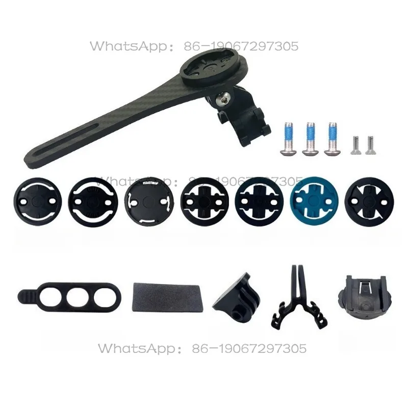 Carbon fiber code watch bracket mountain road bicycle integrated handle extension cycling code watch accessories
Carbon fiber code watch bracket mountain road bicycle integrated handle extension cycling code watch accessories