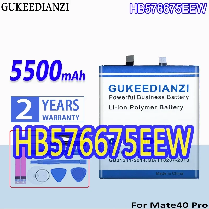 Аккумулятор GUKEEDIANZI большой емкости HB 576675 EEW 5500 мАч для huawei Mate 40 Pro NOH-AN00 AN01 AL00 аккумуляторы для мобильных телефонов
Аккумулятор GUKEEDIANZI большой емкости HB 576675 EEW 5500 мАч для huawei Mate 40 Pro NOH-AN00 AN01 AL00 аккумуляторы для мобильных телефонов