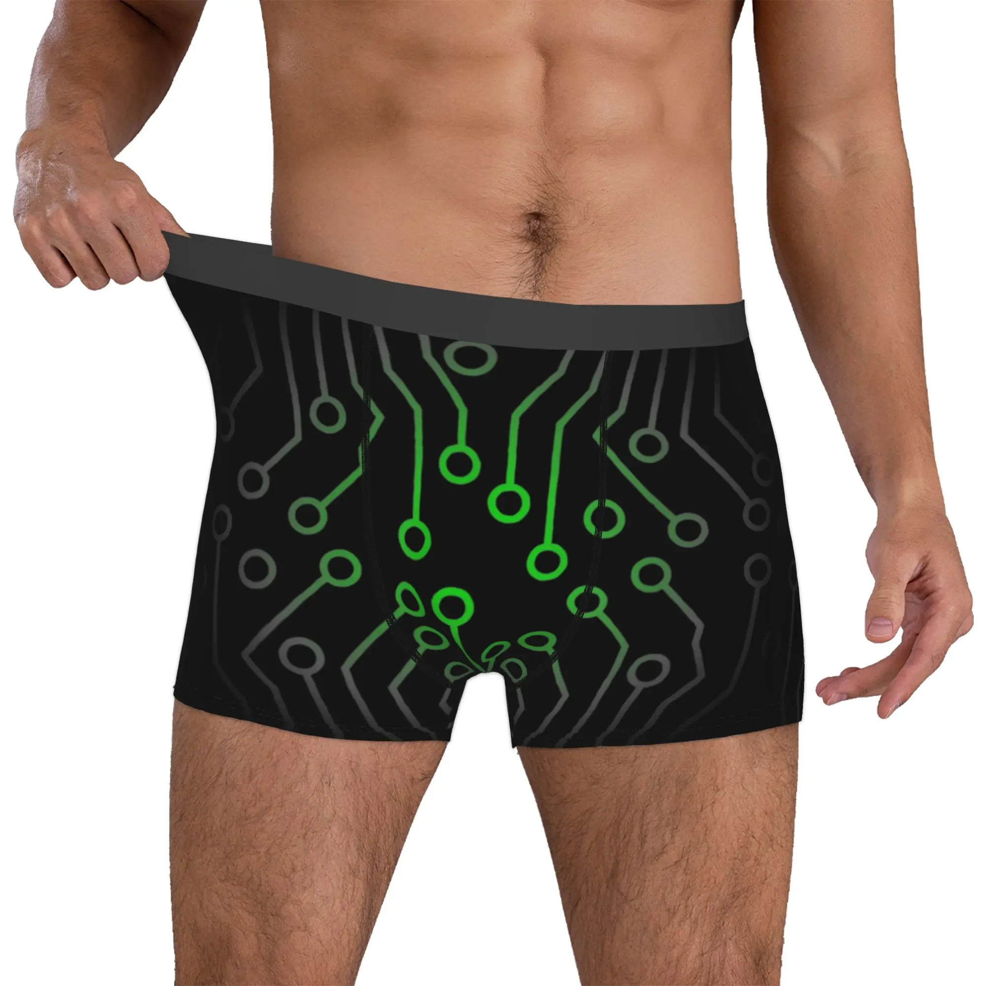 Futuristic Computer Circuit Board Microcontroller Boxer Shorts For Homme Computer Underwear Panties Briefs Stretch Underpants
Futuristic Computer Circuit Board Microcontroller Boxer Shorts For Homme Computer Underwear Panties Briefs Stretch Underpants