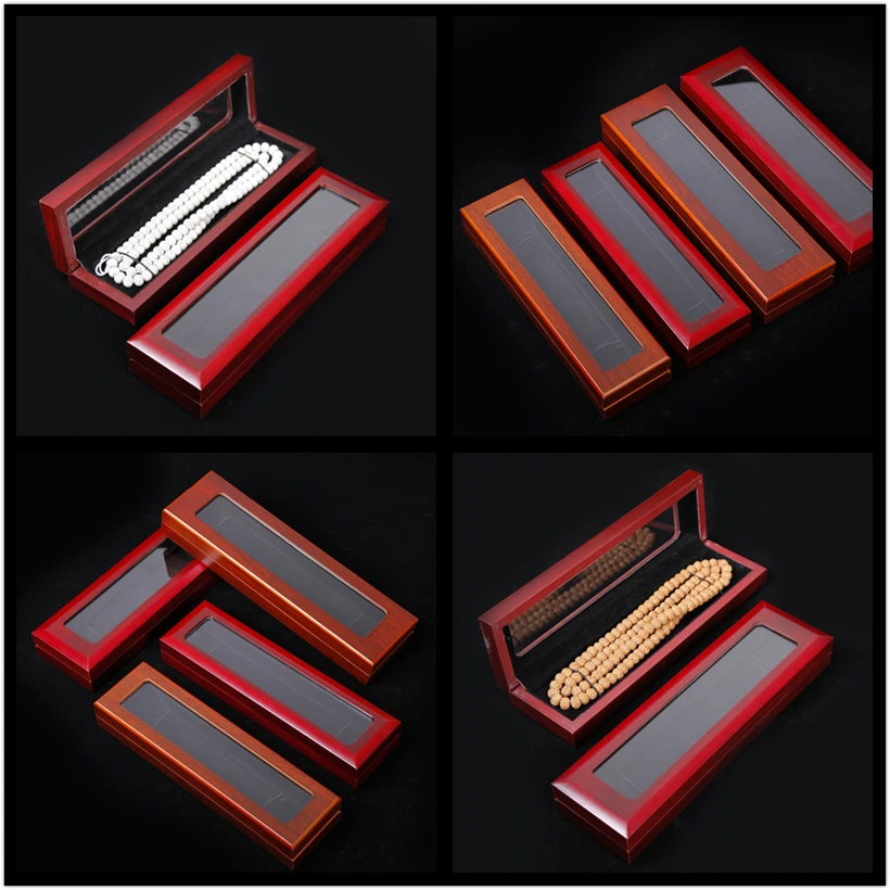 Wooden Storage Box for Wooden Buddha Beads Bracelet Little Sandalwood Long Chain Jewelry Gift Paaging Rectangular Box
Wooden Storage Box for Wooden Buddha Beads Bracelet Little Sandalwood Long Chain Jewelry Gift Paaging Rectangular Box