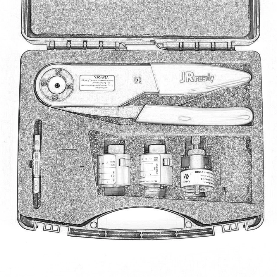 JRready ST1024 Wire Crimper Kit YJQ-W2A M22520/1-01 ASF1 Turret Head Positioner Positioner G125 Gauge
JRready ST1024 Wire Crimper Kit YJQ-W2A M22520/1-01 ASF1 Turret Head Positioner Positioner G125 Gauge