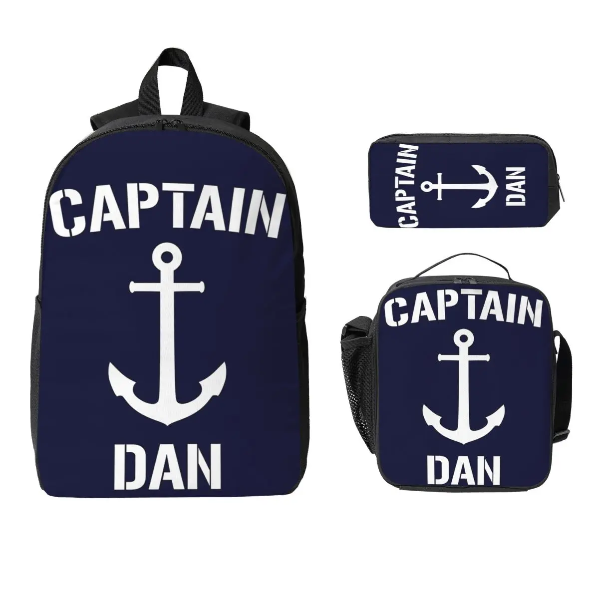 Nautical Captain Anchor Backpack Student Boys Girls BookBag School Bag Computer Shoulder Bag 3ps Insulated Lunch Bag Pencil Case
Nautical Captain Anchor Backpack Student Boys Girls BookBag School Bag Computer Shoulder Bag 3ps Insulated Lunch Bag Pencil Case