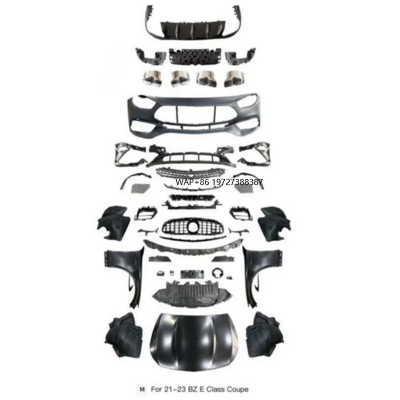 E CLASS C238 to E63 Body Kits for E CLASS COUPE C238 E63 Hood Fenders Bumpers Diffuser and Muffler Tips
E CLASS C238 to E63 Body Kits for E CLASS COUPE C238 E63 Hood Fenders Bumpers Diffuser and Muffler Tips