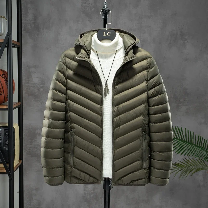 Winter Thermal Coats Men's Hooded Parkas Windbreaker Fashion Mens Thick Warm High Quality Jackets Brand Outwear Men's Clothing
Winter Thermal Coats Men's Hooded Parkas Windbreaker Fashion Mens Thick Warm High Quality Jackets Brand Outwear Men's Clothing