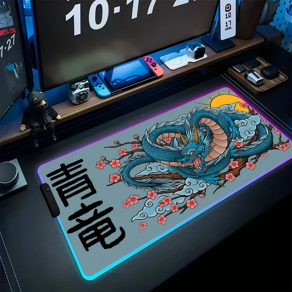 hot Japan dragon Mousepad XXL RGB Gaming Mouse Pads HD Black Gamer Accessories Large LED
hot Japan dragon Mousepad XXL RGB Gaming Mouse Pads HD Black Gamer Accessories Large LED