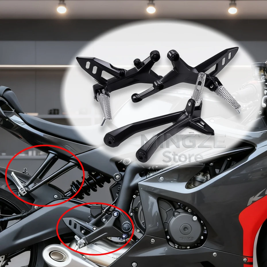 Left / Right Front / Rear Pedal Footrest Assembly for Kove / Colove 450rr 450RR Zf400gs-a
Left / Right Front / Rear Pedal Footrest Assembly for Kove / Colove 450rr 450RR Zf400gs-a