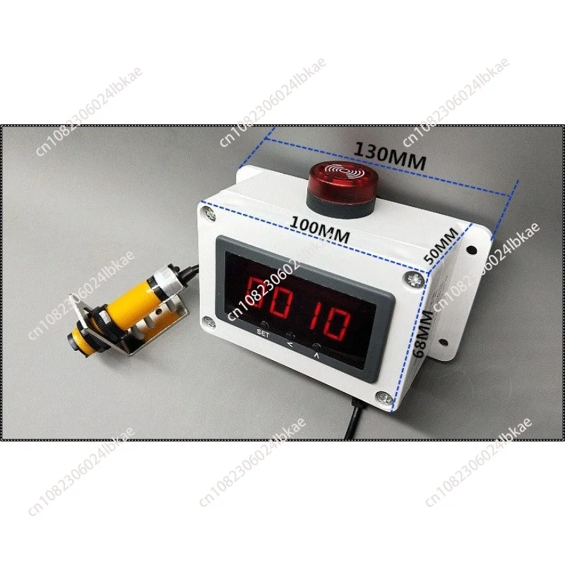 Counter automatic sensing infrared conveyor belt assembly line conveyor belt intelligent digital display counting device CCCCCC
Counter automatic sensing infrared conveyor belt assembly line conveyor belt intelligent digital display counting device CCCCCC