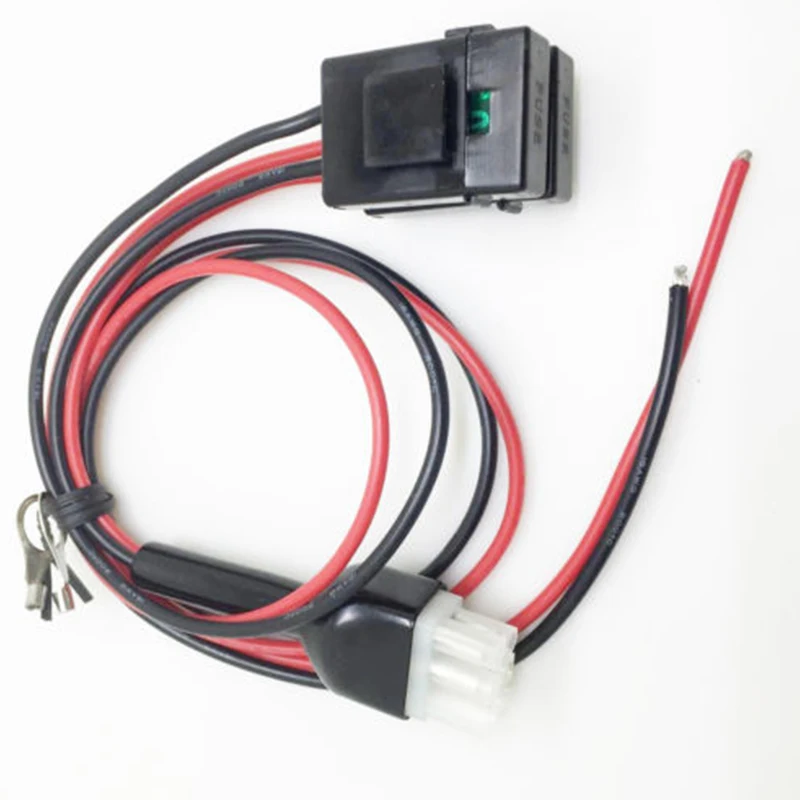 Radio Cable Cord Power Black Red 1m 3.3ft 30 Amp Fuse DX-70T DX-70TH DX-77 High Performance 12AWG Wire 30 Amp fuse
Radio Cable Cord Power Black Red 1m 3.3ft 30 Amp Fuse DX-70T DX-70TH DX-77 High Performance 12AWG Wire 30 Amp fuse