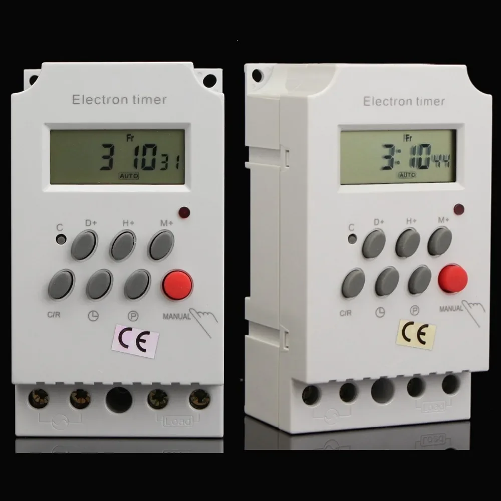 Free Shipping New AC 220V 25A Din Rail Digital Programmable Electronic Timer Switch
Free Shipping New AC 220V 25A Din Rail Digital Programmable Electronic Timer Switch