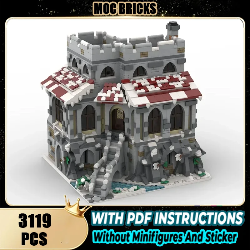 Medieval Castle Model Moc Building Bricks Snow Horror Village Model Building Technology Modular Blocks Construstion Toy Gifts
Medieval Castle Model Moc Building Bricks Snow Horror Village Model Building Technology Modular Blocks Construstion Toy Gifts