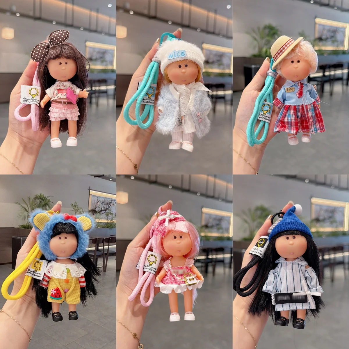 Korean Version Cute TUDOU Doll Keyring Kawaii Face Sweet Healing Doll Backpack Charms Car Keyring Creative Birthday Gifts
Korean Version Cute TUDOU Doll Keyring Kawaii Face Sweet Healing Doll Backpack Charms Car Keyring Creative Birthday Gifts