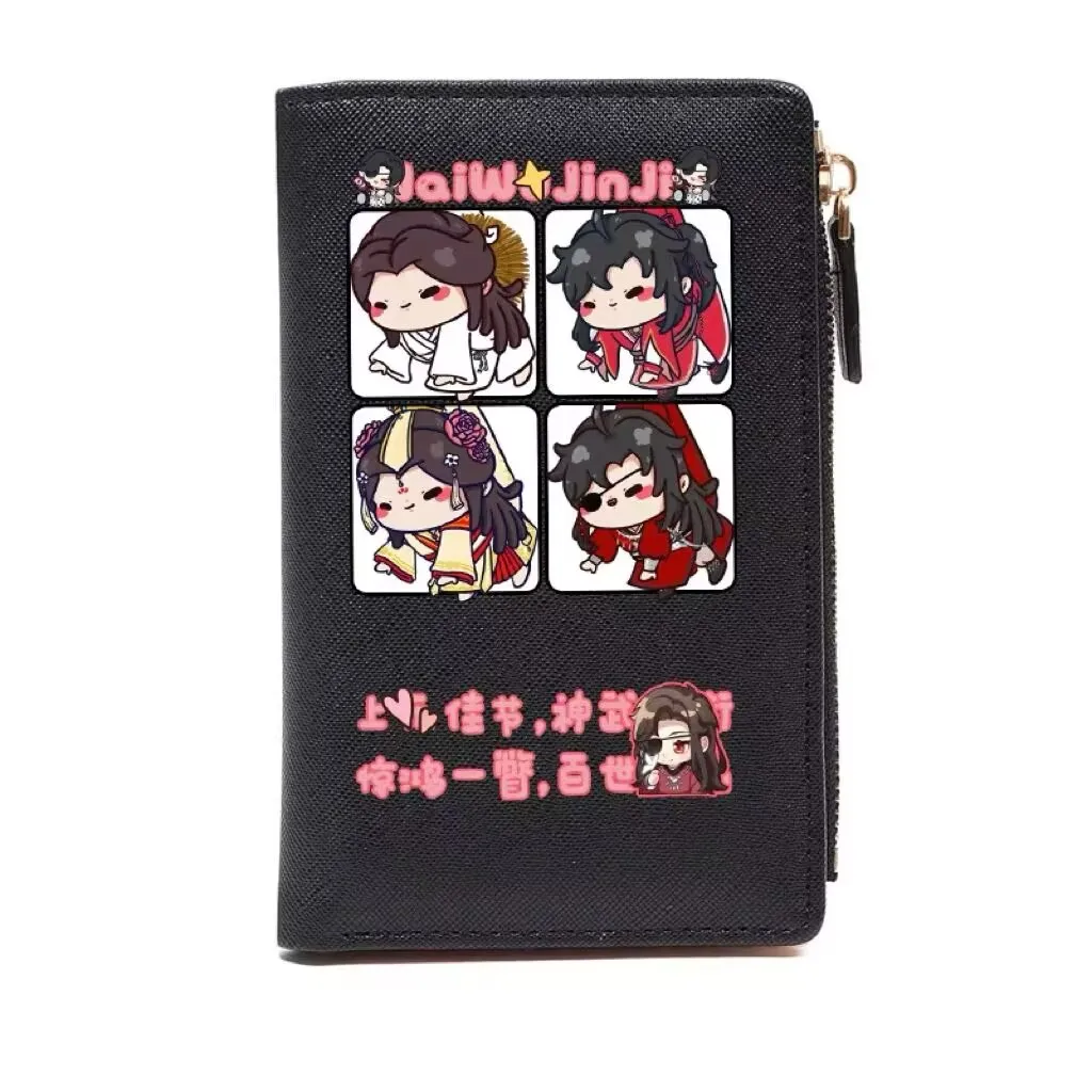 Anime Tian Guan Ci Fu Cute Wallet Card Bag Hua Cheng Xie Lian Cartoon Long Short Wallet Casual Student Coin Purse For Men Women
Anime Tian Guan Ci Fu Cute Wallet Card Bag Hua Cheng Xie Lian Cartoon Long Short Wallet Casual Student Coin Purse For Men Women