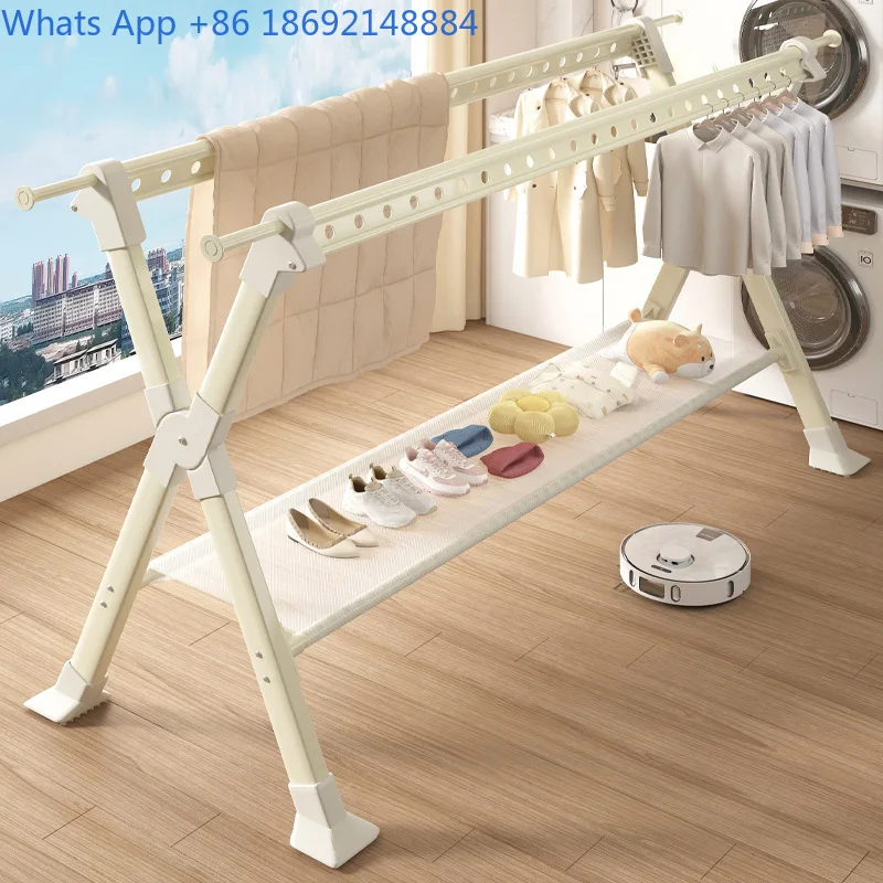 Floor-standing Indoor Household Balcony Bedroom Aluminum Alloy Outdoor Cool Telescopic Rod-type Quilt Drying Artifact
Floor-standing Indoor Household Balcony Bedroom Aluminum Alloy Outdoor Cool Telescopic Rod-type Quilt Drying Artifact