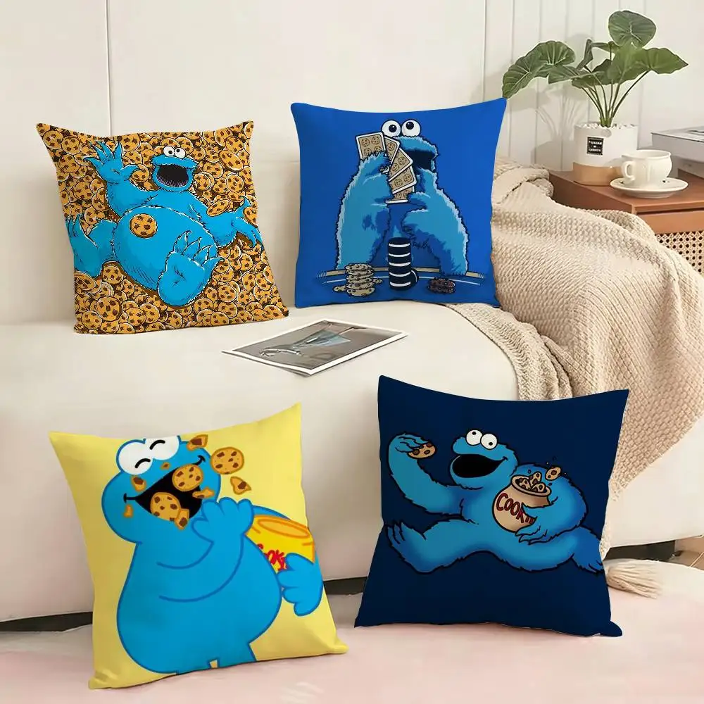 Cute Cookie M-Monster Square Double-Sided printed Pillow Case Bedroom Bedside Pillow Sofa Cushion Cover Gift
Cute Cookie M-Monster Square Double-Sided printed Pillow Case Bedroom Bedside Pillow Sofa Cushion Cover Gift