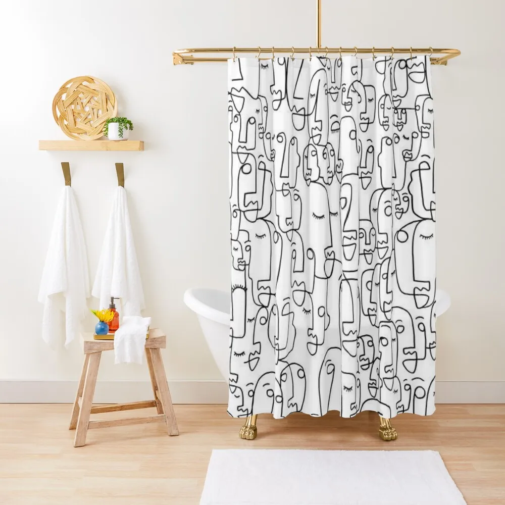 Faces Shower Curtain Washable Waterproof Fabric Shower In The Bathroom For Bathroom Shower Set For Bathroom Curtain
Faces Shower Curtain Washable Waterproof Fabric Shower In The Bathroom For Bathroom Shower Set For Bathroom Curtain