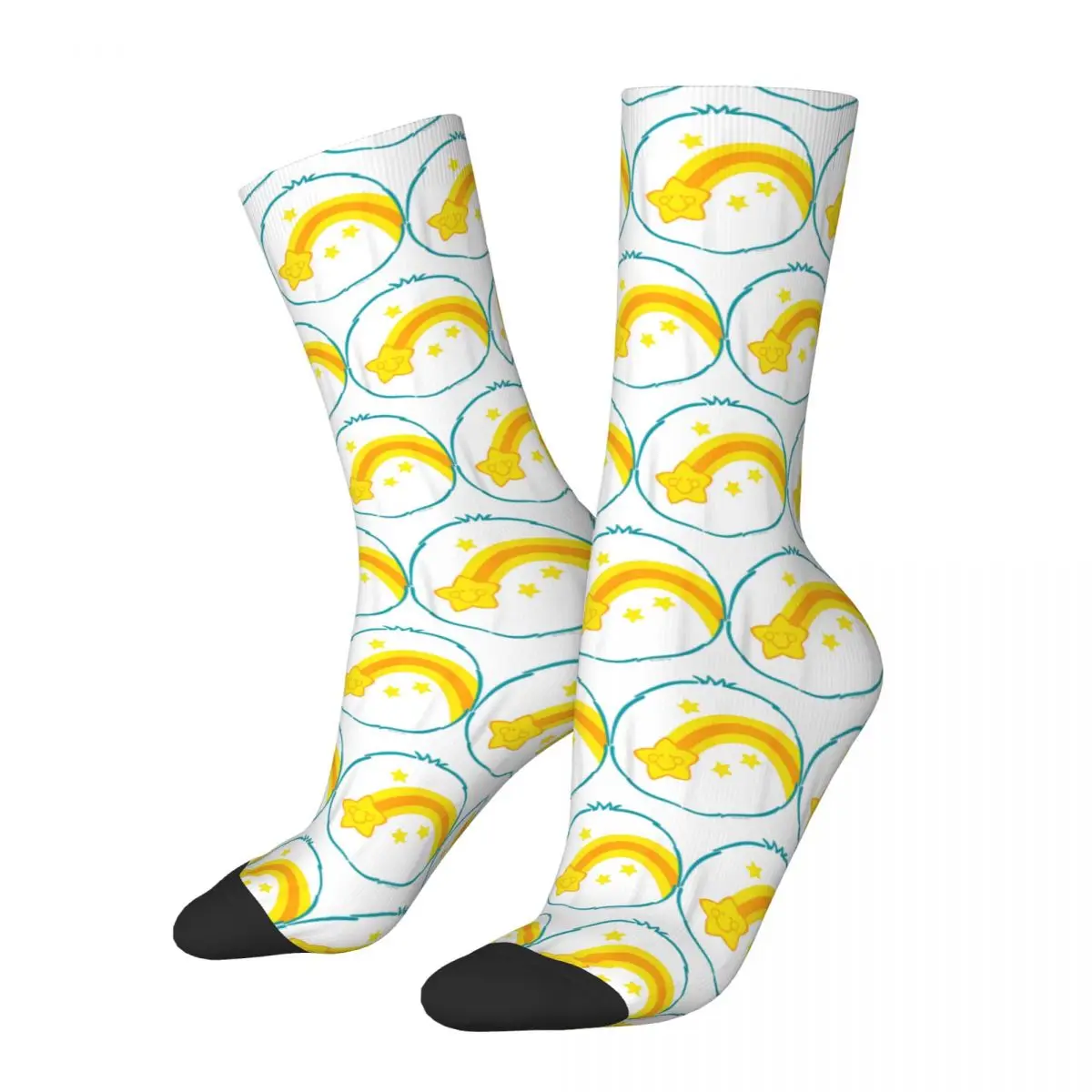 Colorful Care Bears Halloween Wish Bear Shooting Star Basketball Socks Polyester Middle Tube Socks for Unisex Non-slip
Colorful Care Bears Halloween Wish Bear Shooting Star Basketball Socks Polyester Middle Tube Socks for Unisex Non-slip