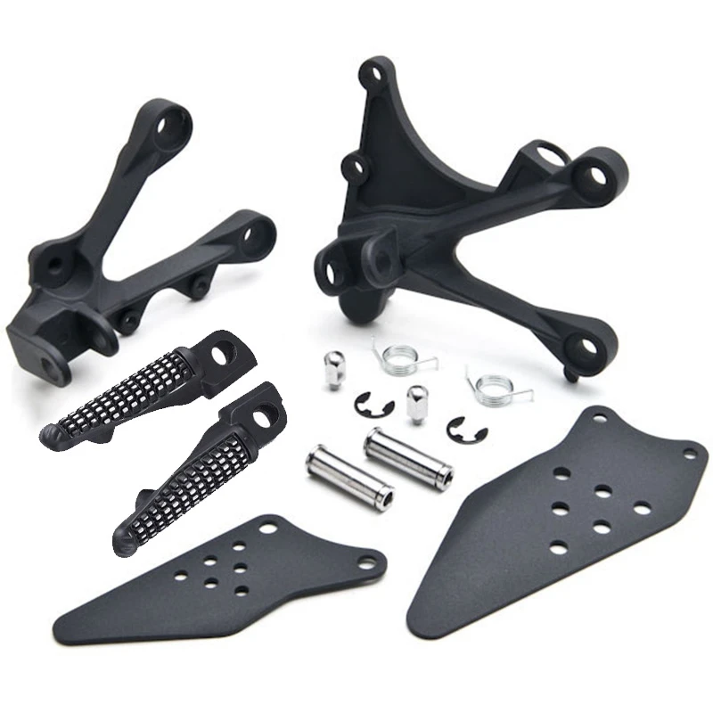 Передние накладки для ног, подножка, кронштейн для Kawasaki ZX6R ZX6RR/636 2005 2006
Передние накладки для ног, подножка, кронштейн для Kawasaki ZX6R ZX6RR/636 2005 2006
