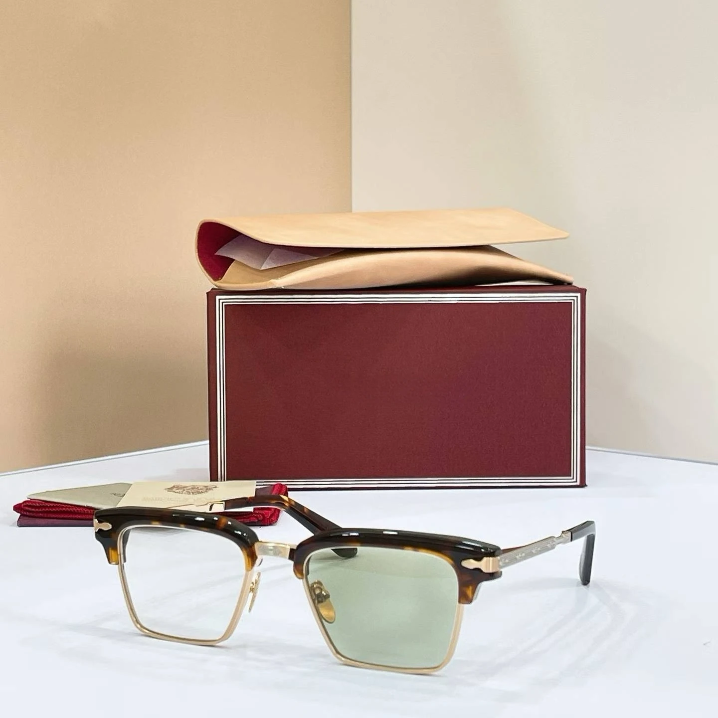Heavy Metal Luxury Fashion Trend Vintage JJMM Sunglasses ALIN Alloy-Acetate Half-Rimless UV400 Retro Square Unisex Top Quality
Heavy Metal Luxury Fashion Trend Vintage JJMM Sunglasses ALIN Alloy-Acetate Half-Rimless UV400 Retro Square Unisex Top Quality