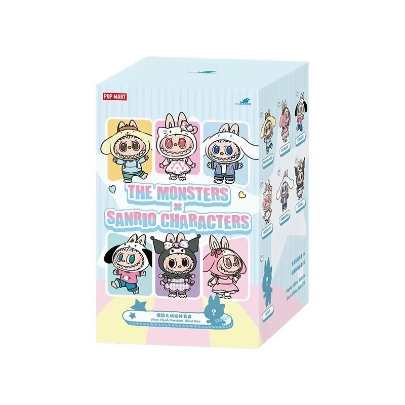 POP MART LABUBU Sanrio Characters Series Vinyl Plush Blind Box - Коллекционная фигурка-игрушка из серии Sanrio Characters в виниловом плюшевом боксе-сюрпризе - Загадочная аниме-фигурка
POP MART LABUBU Sanrio Characters Series Vinyl Plush Blind Box - Коллекционная фигурка-игрушка из серии Sanrio Characters в виниловом плюшевом боксе-сюрпризе - Загадочная аниме-фигурка