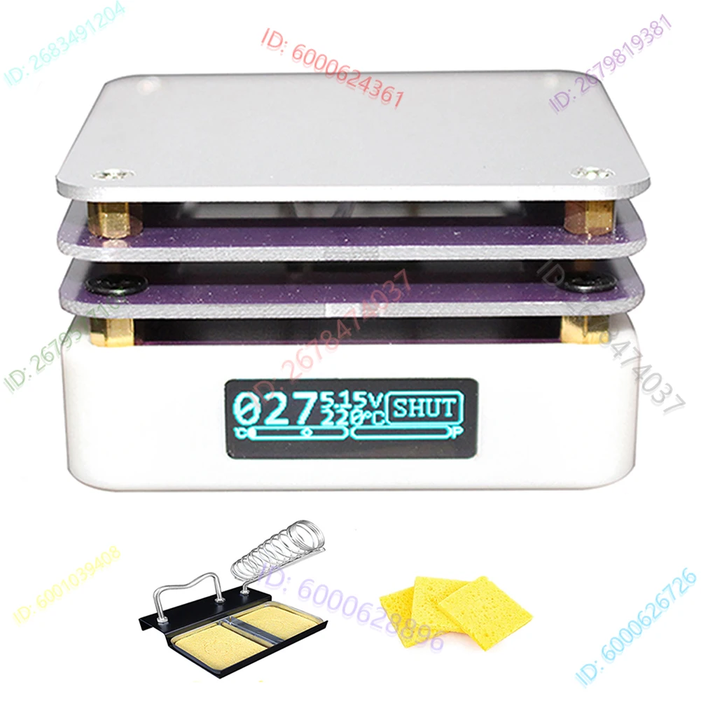 LED Display Hot Plate Mini Hot Plate Compact Size Efficient Heating Area Energy Saving Design Constant Temperature Heating Table
LED Display Hot Plate Mini Hot Plate Compact Size Efficient Heating Area Energy Saving Design Constant Temperature Heating Table