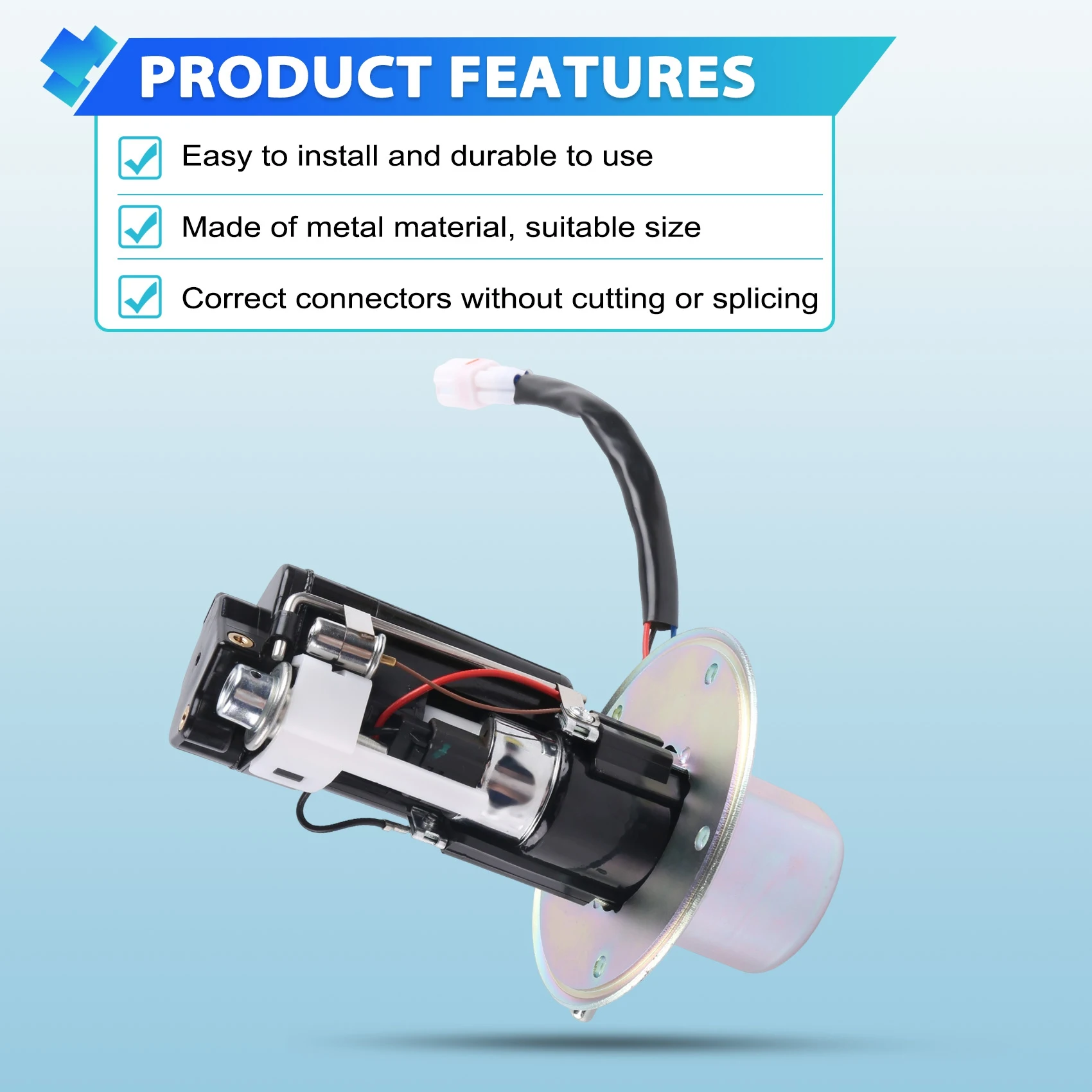 For Kawasaki Ninja ZX6R ZX 636 ZX636 2003-2004 Fuel Pump Assembly 490401081 Motorcycle Replacement Part-Boom
For Kawasaki Ninja ZX6R ZX 636 ZX636 2003-2004 Fuel Pump Assembly 490401081 Motorcycle Replacement Part-Boom