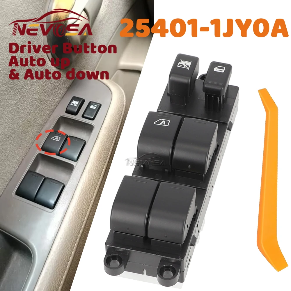 Power Window Control Switch For Nissan Tiida C11 Versa Teana Rogue Pathfinder Passenger Glass Lifter Button Left Hand Driver
Power Window Control Switch For Nissan Tiida C11 Versa Teana Rogue Pathfinder Passenger Glass Lifter Button Left Hand Driver