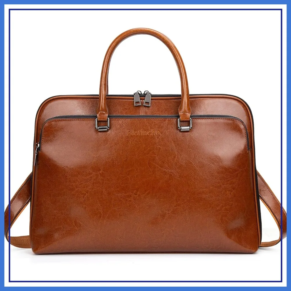 Genuine Leather Laptop Messenger Bag for 13.3 15.6 inch Work Briefcase Satchel Handbag
Genuine Leather Laptop Messenger Bag for 13.3 15.6 inch Work Briefcase Satchel Handbag