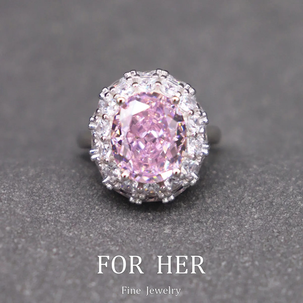 ForHer Jewelry Design Infinity Oval Genuine Pink Lab Gemstone 925 Sterling Silver Ring for Woman Fashion Vintage Jewelry
ForHer Jewelry Design Infinity Oval Genuine Pink Lab Gemstone 925 Sterling Silver Ring for Woman Fashion Vintage Jewelry