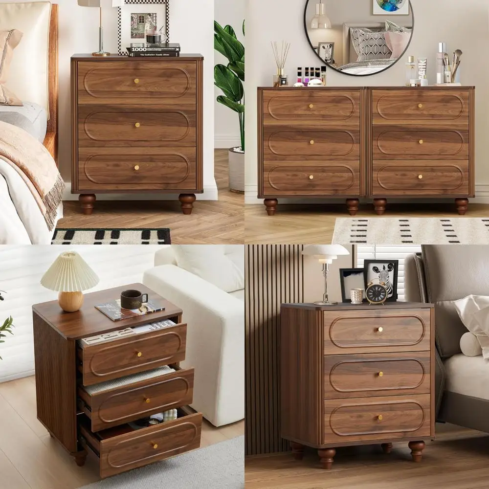 Walnut Century Chest - Small Storage Organizer for Bedroom, Living Room, Hallway, and Closet
Walnut Century Chest - Small Storage Organizer for Bedroom, Living Room, Hallway, and Closet