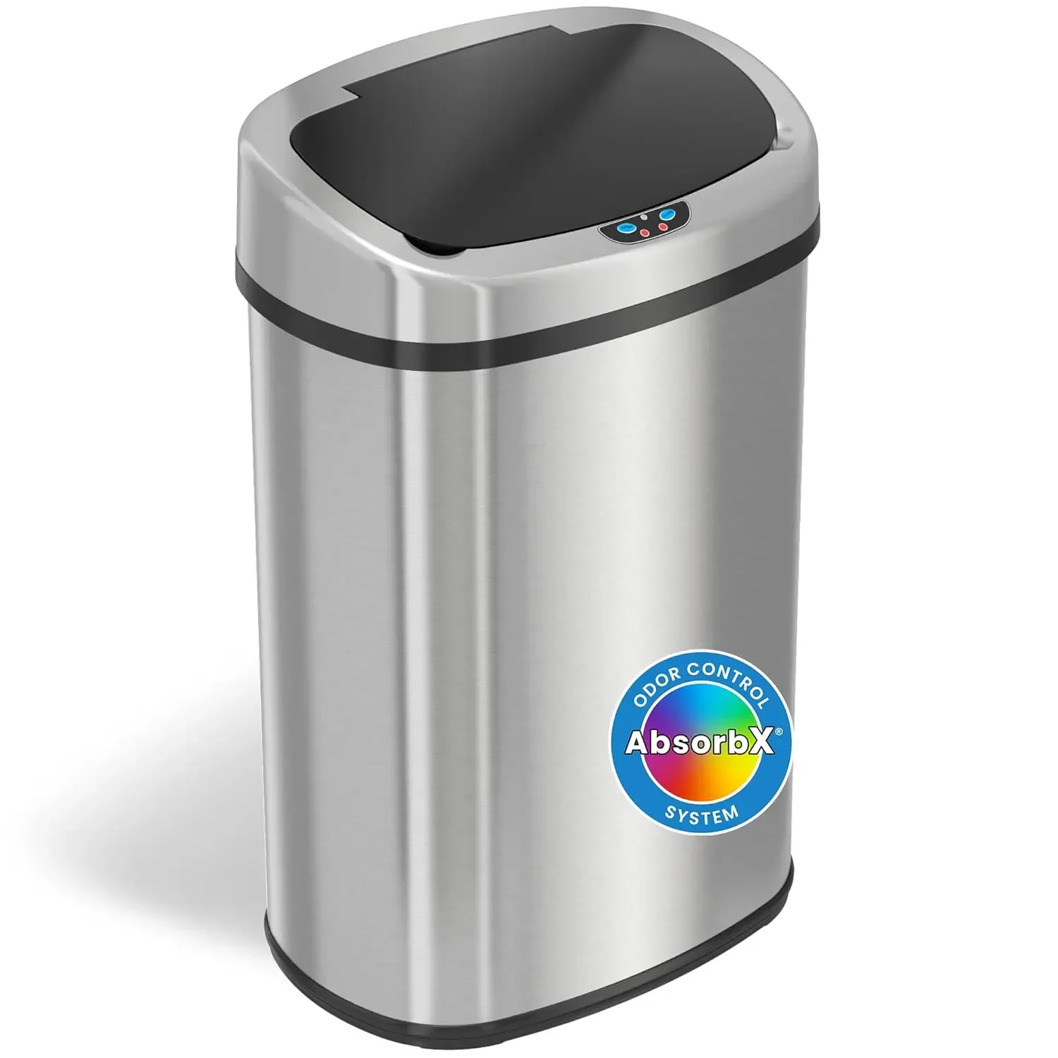iTouchless SensorCan 13 Gallon Trash Can with Odor Filter, Stainless Steel Oval Automatic Trashcan for Home Office Bedroom
iTouchless SensorCan 13 Gallon Trash Can with Odor Filter, Stainless Steel Oval Automatic Trashcan for Home Office Bedroom