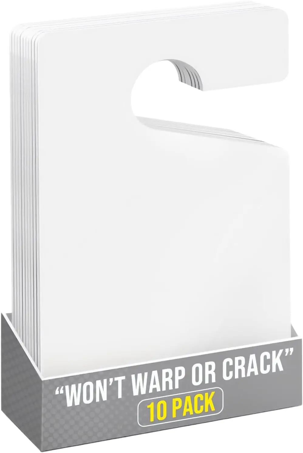Large Thick Parking Pass Hangtags for Rear View Mirror, Reusable with Dry-Erase Marker, 10-Pack
Large Thick Parking Pass Hangtags for Rear View Mirror, Reusable with Dry-Erase Marker, 10-Pack