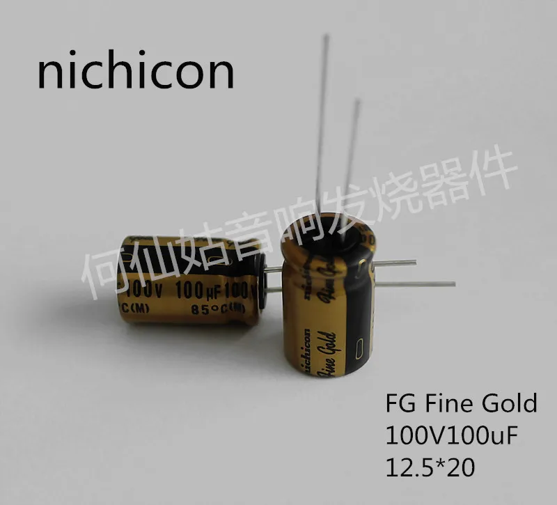 10pcs/20pcs NICHICON capacitance FG series 100v100uf 12.5*20 audio super capacitor electrolytic capacitors free shipping
10pcs/20pcs NICHICON capacitance FG series 100v100uf 12.5*20 audio super capacitor electrolytic capacitors free shipping